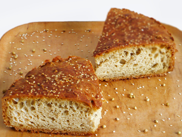 Chleb sojowo-sezamowy