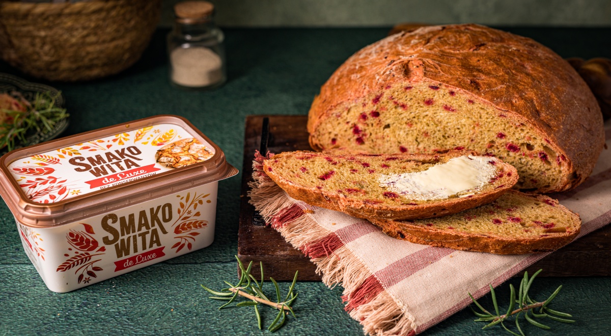 Pełnoziarnisty chleb z burakami