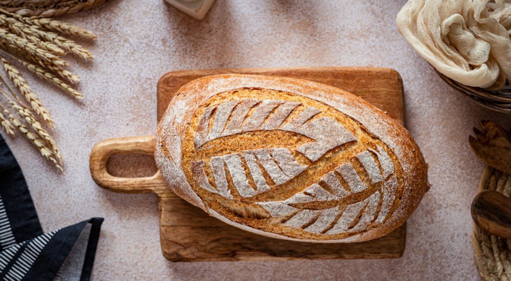 Chleb razowy pain au levain