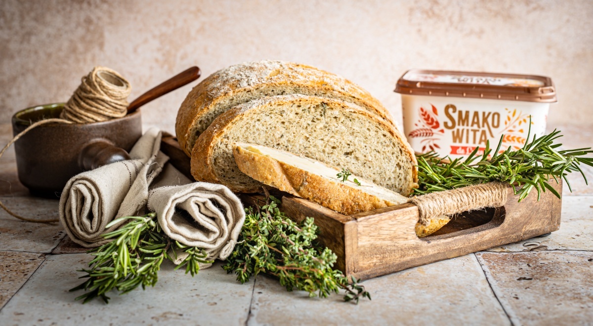 Chleb orkiszowy z ziołami
